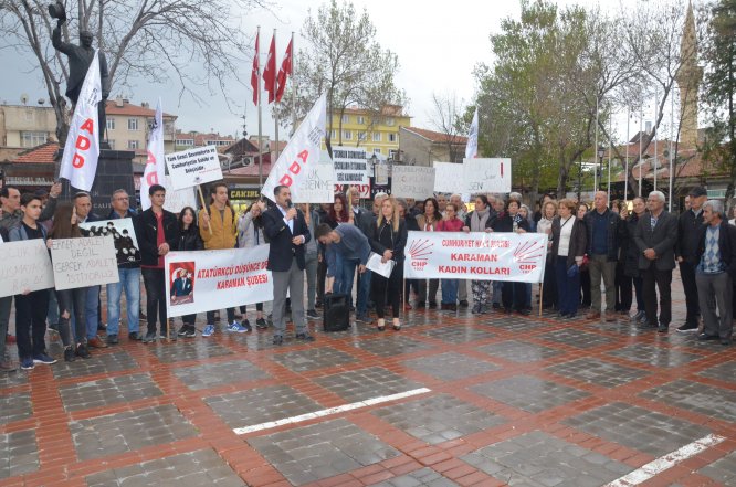 Karaman'da çocuk istismarına tepki
