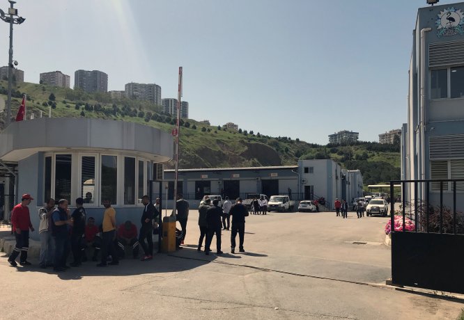 Arkadaşları işten atılınca 700 işçi iş bıraktı