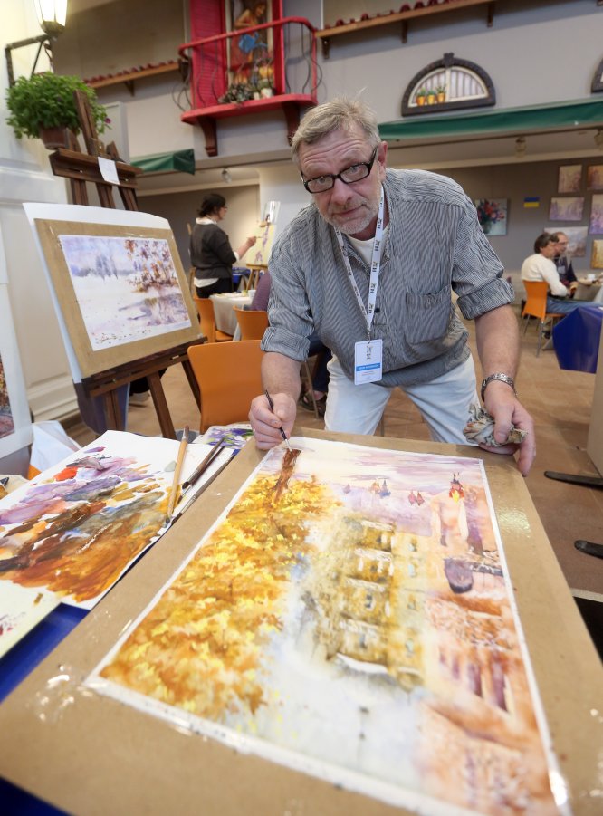 Kuzeyin ressamları Türkiye'de sanatseverlerle buluştu