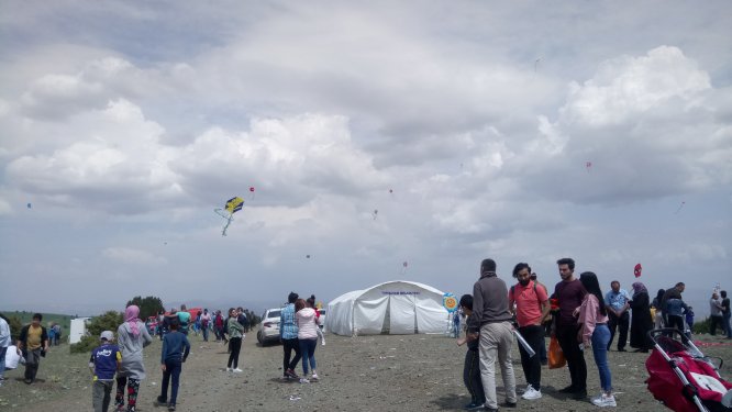 Yahşihan'da uçurtma şenliği