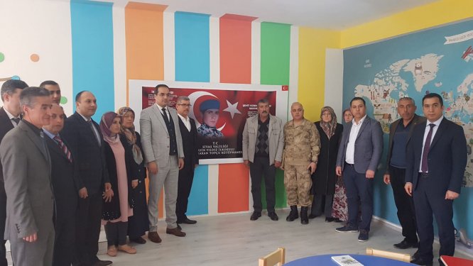 Şehidin adı kütüphanede yaşatılacak