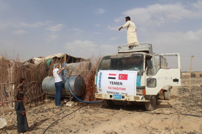 Sadakataşı Derneğinden Yemen'e insani yardım