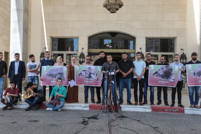 Filistinli sanatçılardan AB'ye