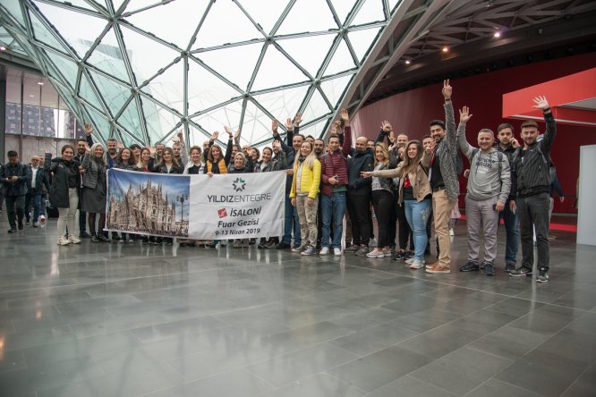 Yıldız Entegre 55 mimar ve tasarımcıyla Salone del Mobile'de