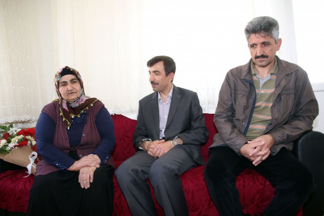 Şehit annesini unutmadılar