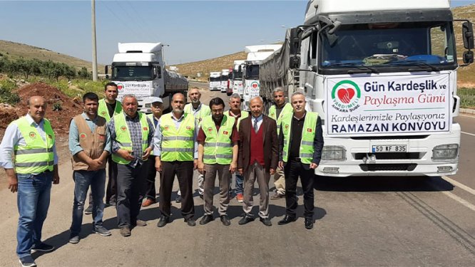 Suriye'deki ihtiyaç sahiplerine yardım