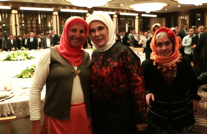 Erdoğan, çiftçilerle iftarda bir araya geldi