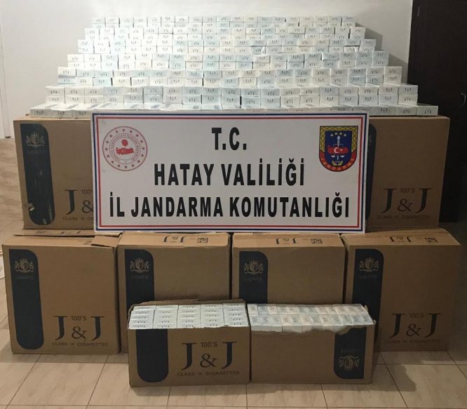 Hatay'da kaçakçılık ve uyuşturucu operasyonları