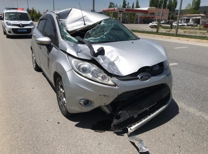 Uşak'ta otomobilin çarptığı bisiklet sürücüsü öldü