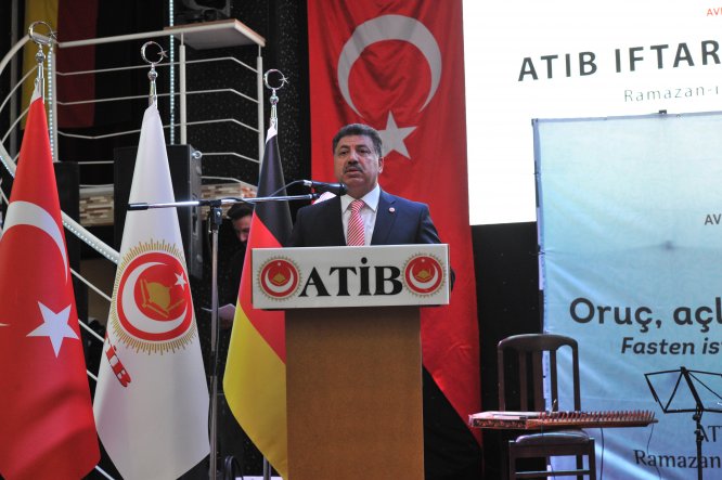 Almanya'da Avrupa Türk İslam Birliği iftarı