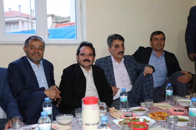 Kaya ve Akkaş, Karalar köyü sakinleriyle iftarda buluştu