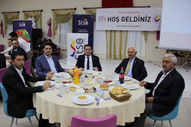 Sivas TSO, Zara'da iftar programı düzenledi