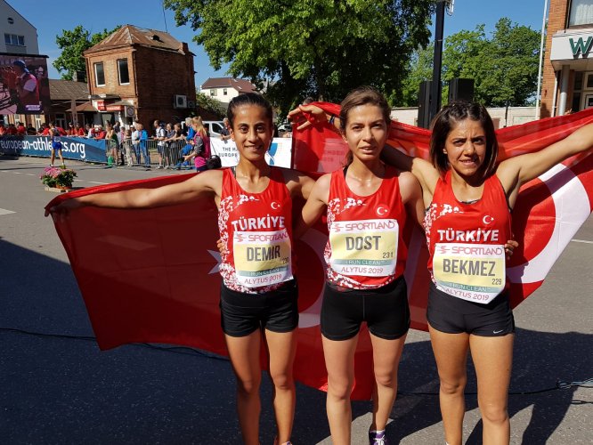 Avrupa Yürüyüş Kupası'nda tarihi başarı