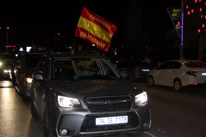 Galatasaray'ın şampiyonluk kutlamaları