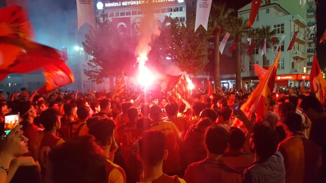 Galatasaray'ın şampiyonluk kutlamaları