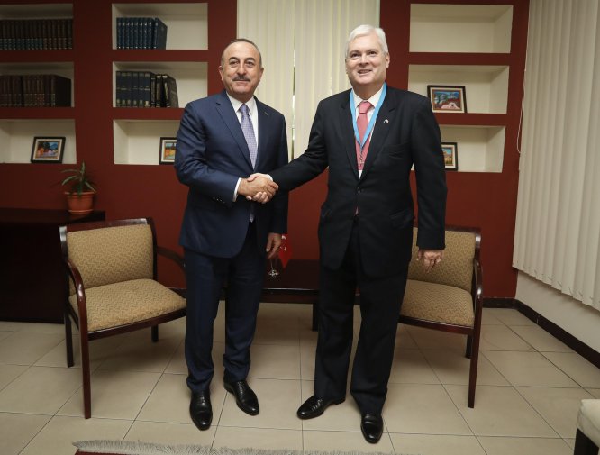 Dışişleri Bakanı Çavuşoğlu Guatemala'da