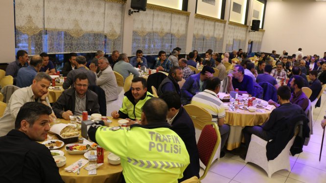 İl Özel İdare ve Buruciye AŞ personeli iftarda bir araya geldi
