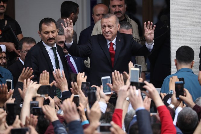 Cumhurbaşkanı Erdoğan, Hacı Osman Torun Camisi'nin açılışını yaptı
