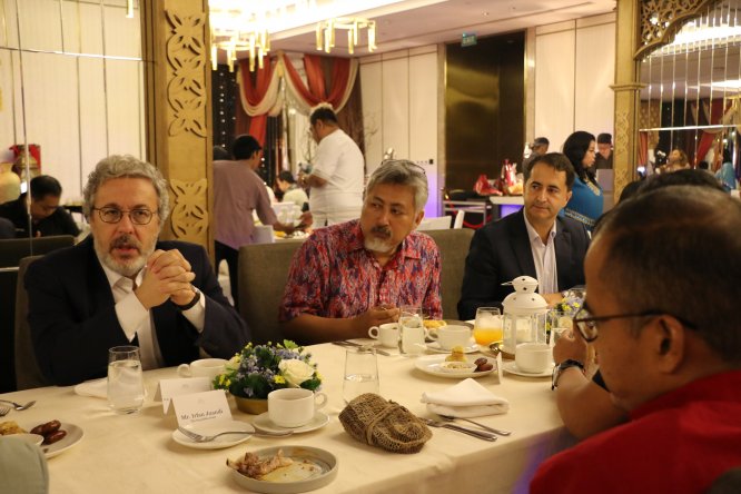 Türkiye'nin Cakarta Büyükelçiliğinden basına iftar