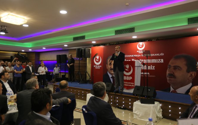 Bakan Soylu, Büyük Birlik Partililerle iftarda buluştu