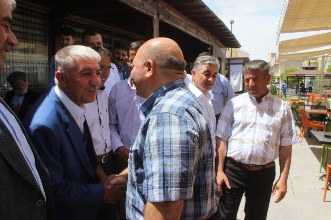 Karapınar'da bayramlaşma