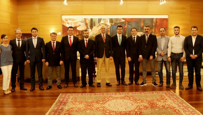 Türkiye'nin Abuja Büyükelçiliğinde bayramlaşma