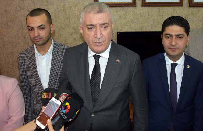 MHP İl Başkanlığında bayramlaşma