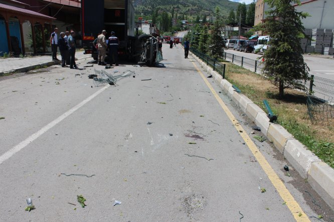 Otomobil takla attı: 1 ölü, 4 yaralı