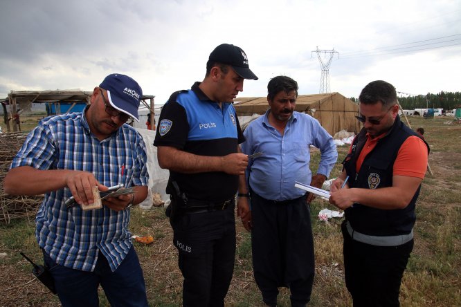 Şarkışla'da asayiş denetimi