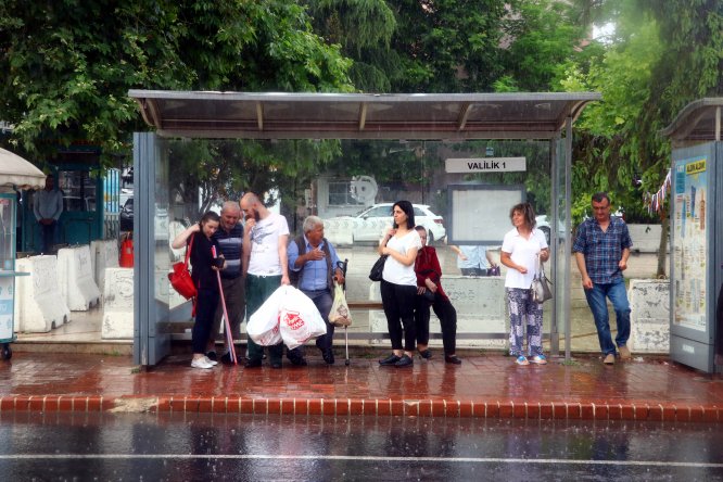 Tekirdağ'da sağanak