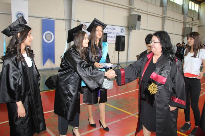 Beypazarı'nda mezuniyet sevinci