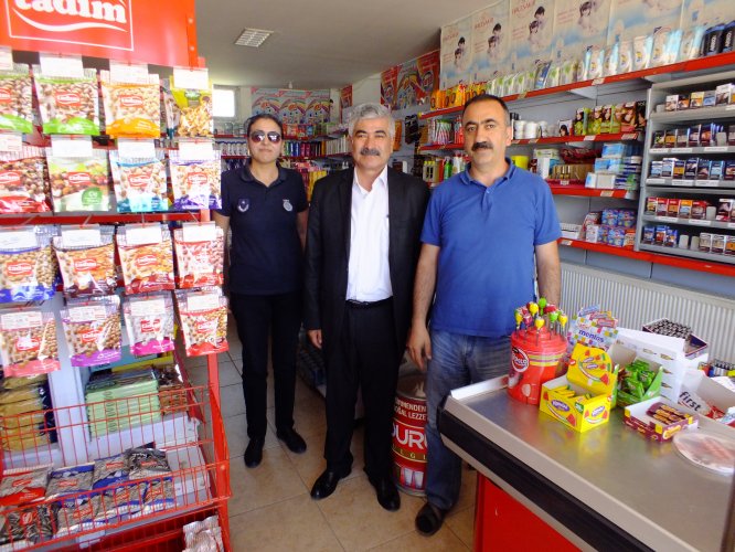 Ulaş Belediye Başkanı İlbey'den esnaf ziyareti