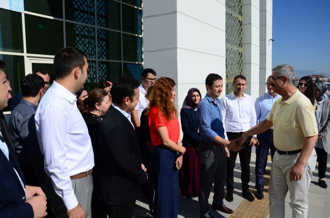 Karaman Cumhuriyet Başsavcıcı Yılmaz'a uğurlama töreni