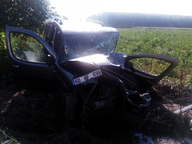 Tokat'ta iki araç çarpıştı: 1 ölü, 3 yaralı