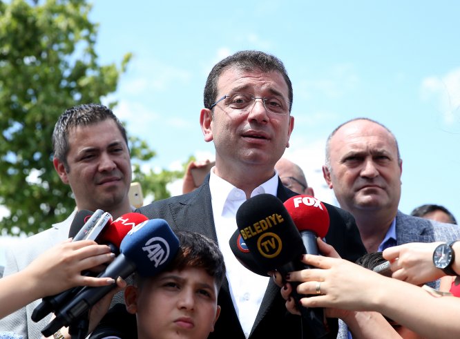 İmamoğlu CHP-İYİ Parti ve İstanbul Gönüllüleri ile buluştu