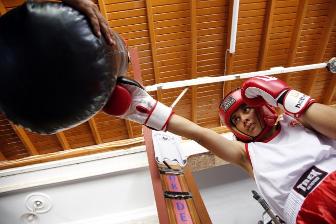 Okul müdürünün yönlendirmesiyle milli sporcu oldu