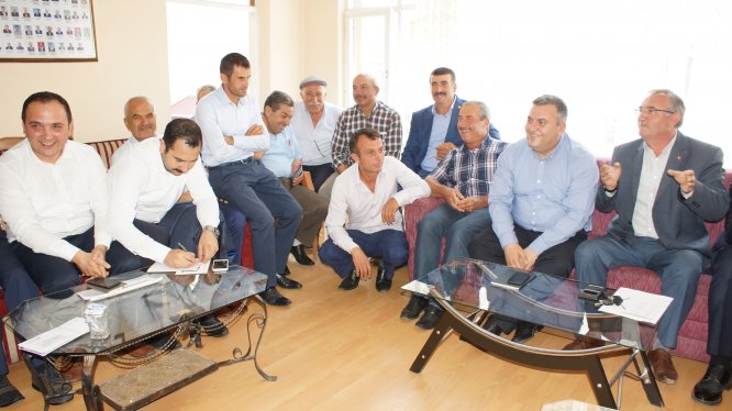 Başkan Demirbaş'tan Çubuk Muhtarlar Derneğine ziyaret