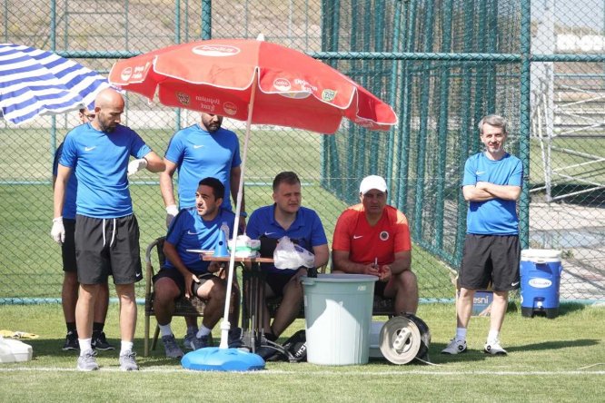 Gençlerbirliği'nde futbolcular laktat testinden geçti