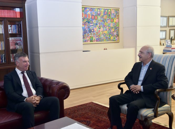 Kılıçdaroğlu'nun kabulü