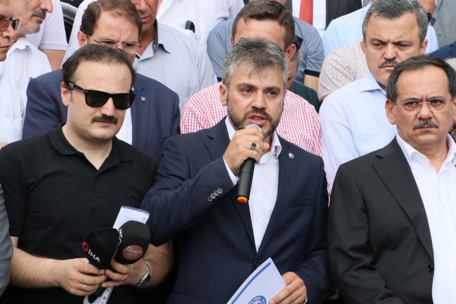 Amasya'da 15 Temmuz Demokrasi ve Milli Birlik Yürüyüşü