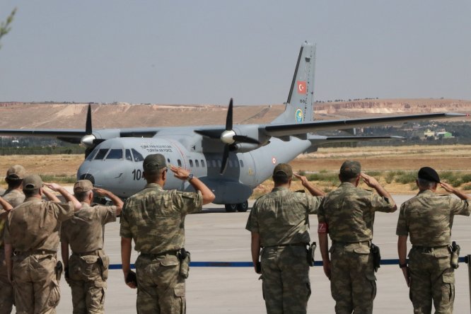 Şehit Demircan'ın cenazesi Gaziantep'e getirildi