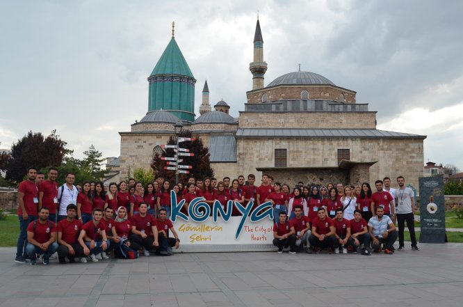 Şehit ve gazi çocukları Konya'yı ziyaret etti
