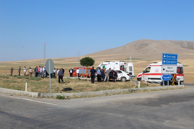 Konya'da iki otomobil çarpıştı: 2 ölü, 2 yaralı