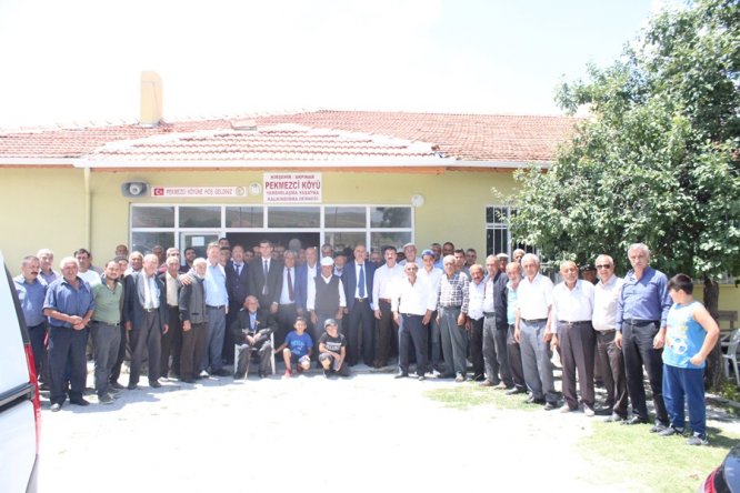 Akpınar Kaymakamı Korkusuz köylerdeki çalışmaları denetledi