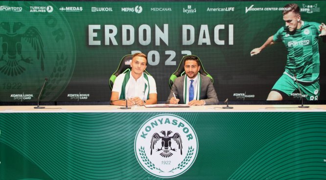 Konyaspor'da Daci'nin sözleşmesi uzatıldı