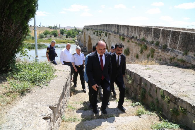 Vali Günaydın'dan ziyaretler