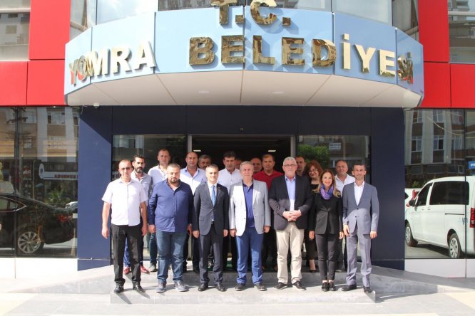 Mansur Yavaş'tan Yomra Belediyesine ziyaret