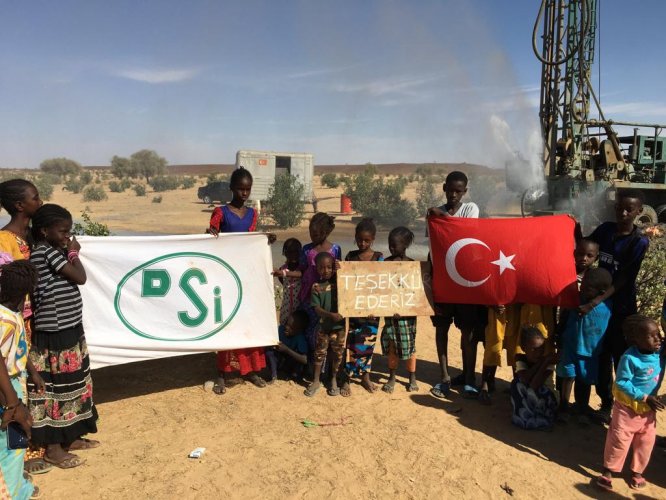 DSİ'den Afrika'ya can suyu