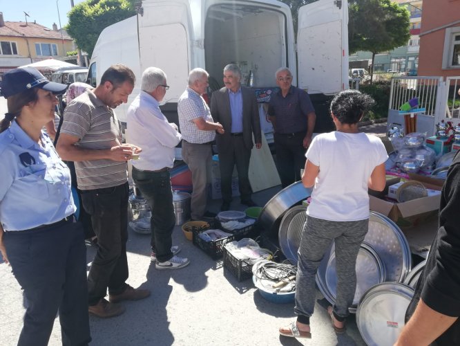 Başkan İlbey pazar esnafıyla bir araya geldi