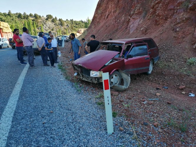 Konya'da trafik kazası: 4 yaralı